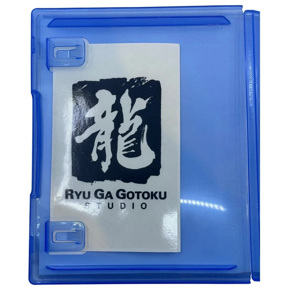 Yakuza Like a Dragon PS4 PlayStation 4 Sega Ryu Ga Gotoku Studio RPG Game